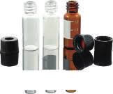 Chai vial thủy tinh ngắn, trong suốt 0.3ml, có dán nhãn VL9B Finetech