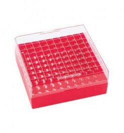 Hộp nhựa trữ Cryo vial (100 chỗ) cho tuýp 1.2 -2ml Wheaton