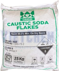 Sodium hydroxide NaOH 99%, Ấn Độ, 25kg/bao 1310-73-2