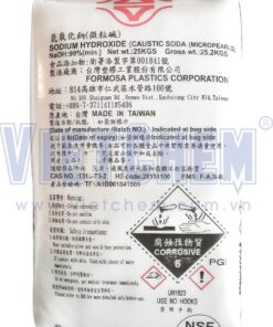 Sodium hydroxide NaOH 99%, Đài Loan, 25kg/bao 1310-73-2