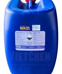 Xút lỏng NaOH 20% - 50%, Việt Nam, 25kg/can 1310-73-2