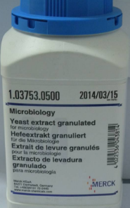Yeast extract agar for microbiology Merck Đức