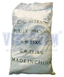 Zinc nitrate Zn(NO3)2.6H2O 98%, Trung Quốc, 25kg/bao 7779886